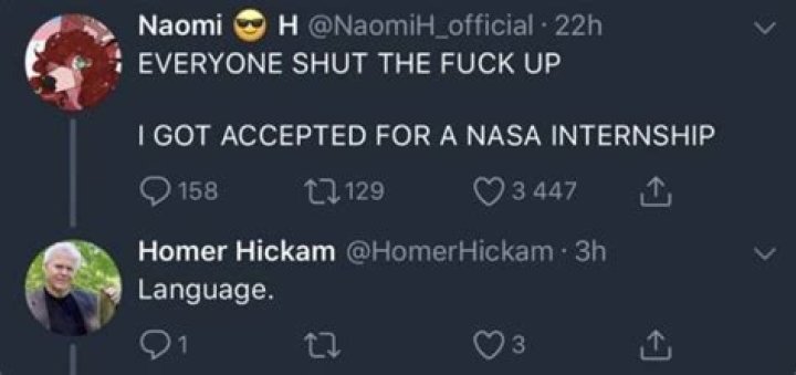 Expletive-Filled Tweet Costs Young Woman Her NASA Internship