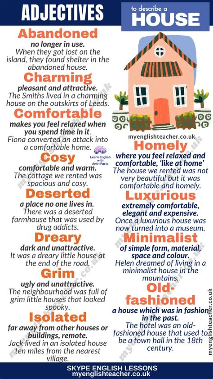 How do you describe dirty living conditions?