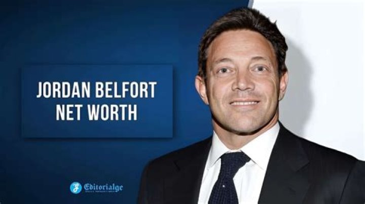 How much was Jordan Belfort worth at his height?