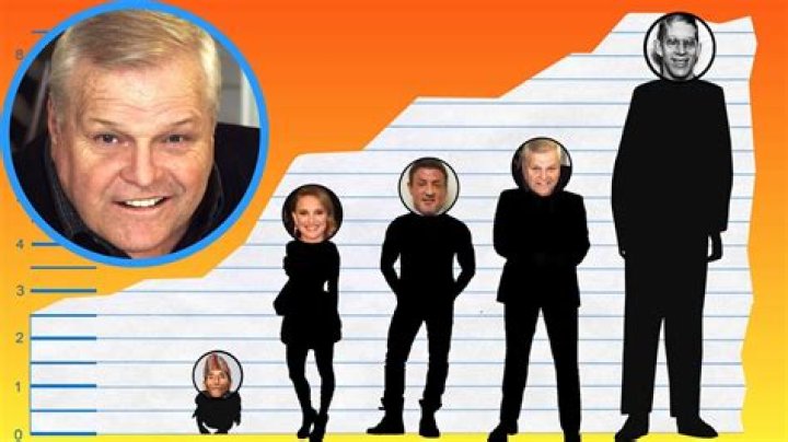 How tall was Brian Dennehy