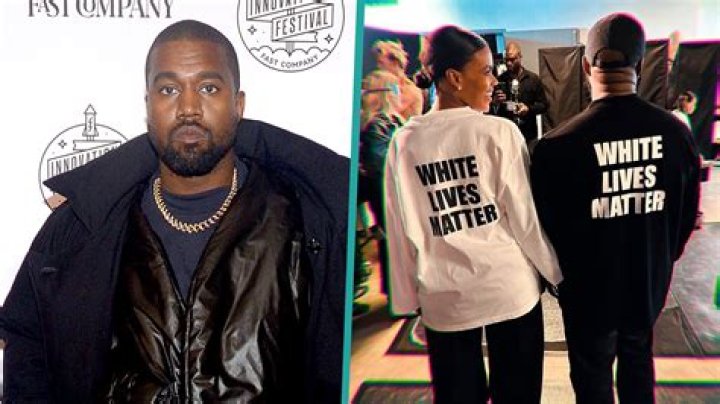 Kanye West Shares Texts From His Dad Regarding "White Lives Matter" Shirt