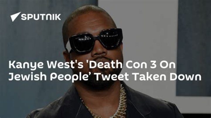 Kanye West Vows To Go "Death Con 3 On Jewish People" When He Wakes Up