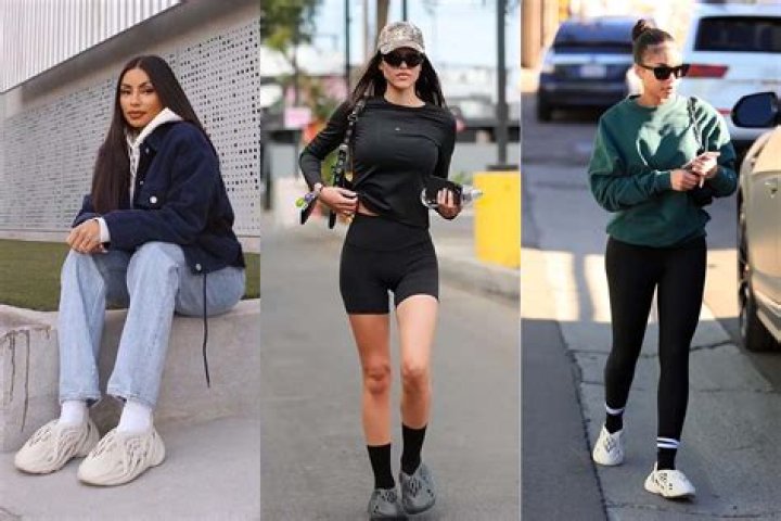 Kim Kardashian Flexes Mysterious Adidas Yeezy Foam Runner: Photos