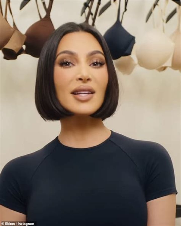 Kim Kardashian Strips Down for New ​Skims Push-Up Bra: Gushes ‘It’s Like a Boob Job in a Bra’