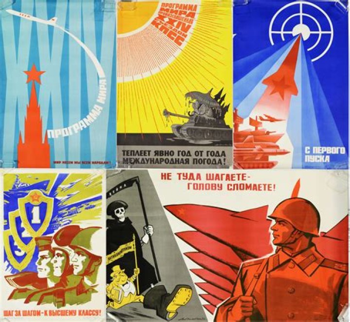 Posters From The Era Of Stalin And World War II