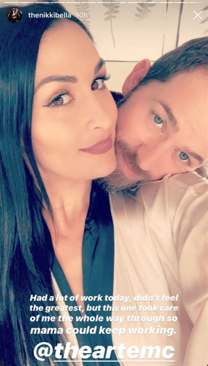 Pregnant Nikki Bella Gives a 30-Week Update, Including a Precious Moment With Baby in Utero