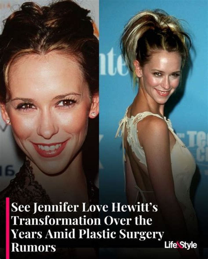 See Jennifer Love Hewitt’s Transformation Over the Years Amid Plastic Surgery Rumors