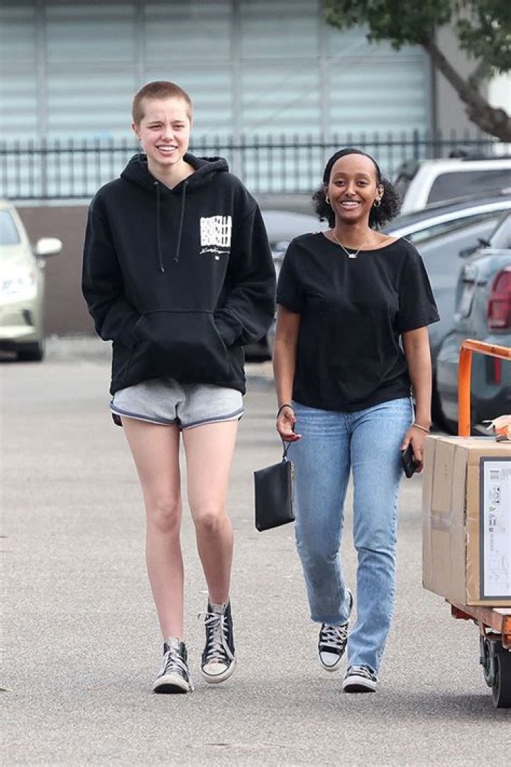 Trendy Teen! Shiloh Jolie-Pitt Rocks Matching Sweats After Dance Class in Los Angeles: Photos